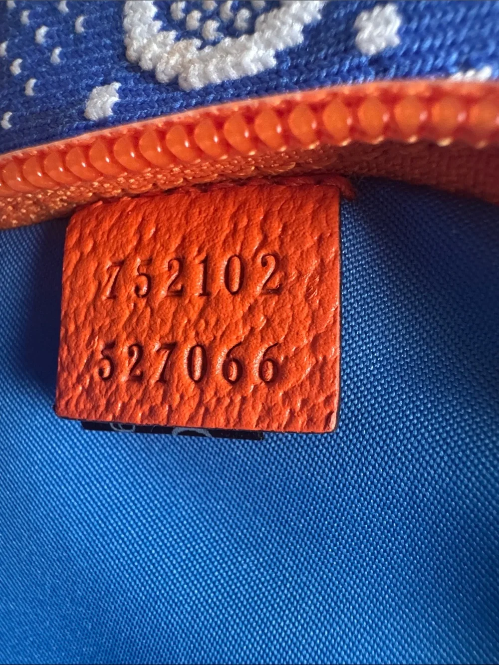 Gucci Purple, Blue & Orange Logo Belt Bag